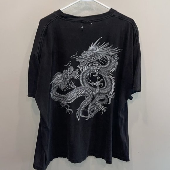 Vintage  2XL dragon tee - Picture 4 of 5